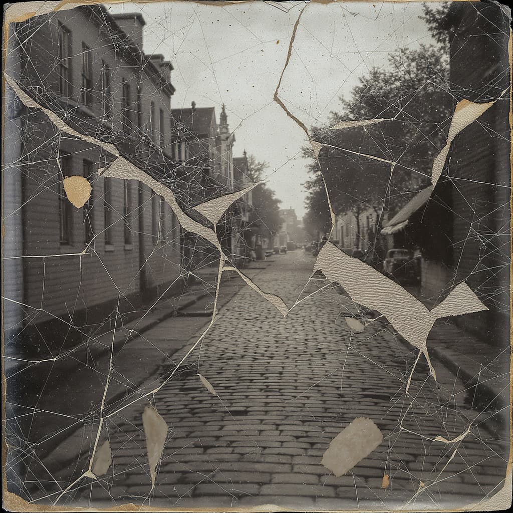 Damaged Photo - Before